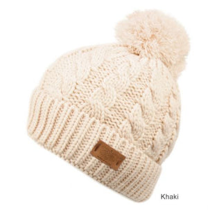 The Knit Pom Pom Beanie