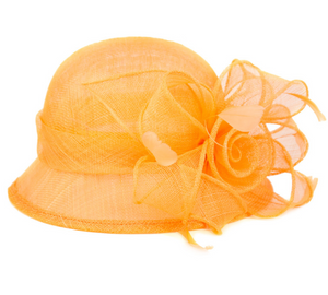 Sinamay Fascinator Cloche Hat