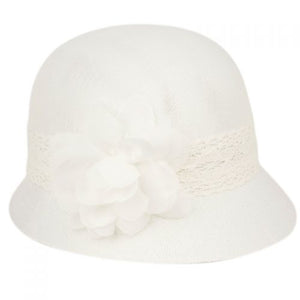 Linen Cloche Hat