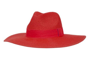 Wide Brim Braid Straw Panama Floppy Hat