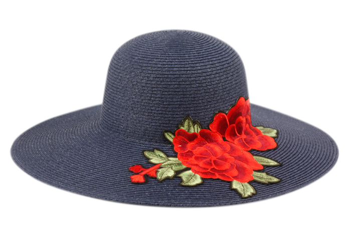 Floppy hat with flowers shop
