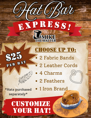 Book a Custom Hat Bar Party