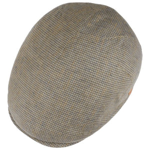 The Sidney Linen Flat Cap