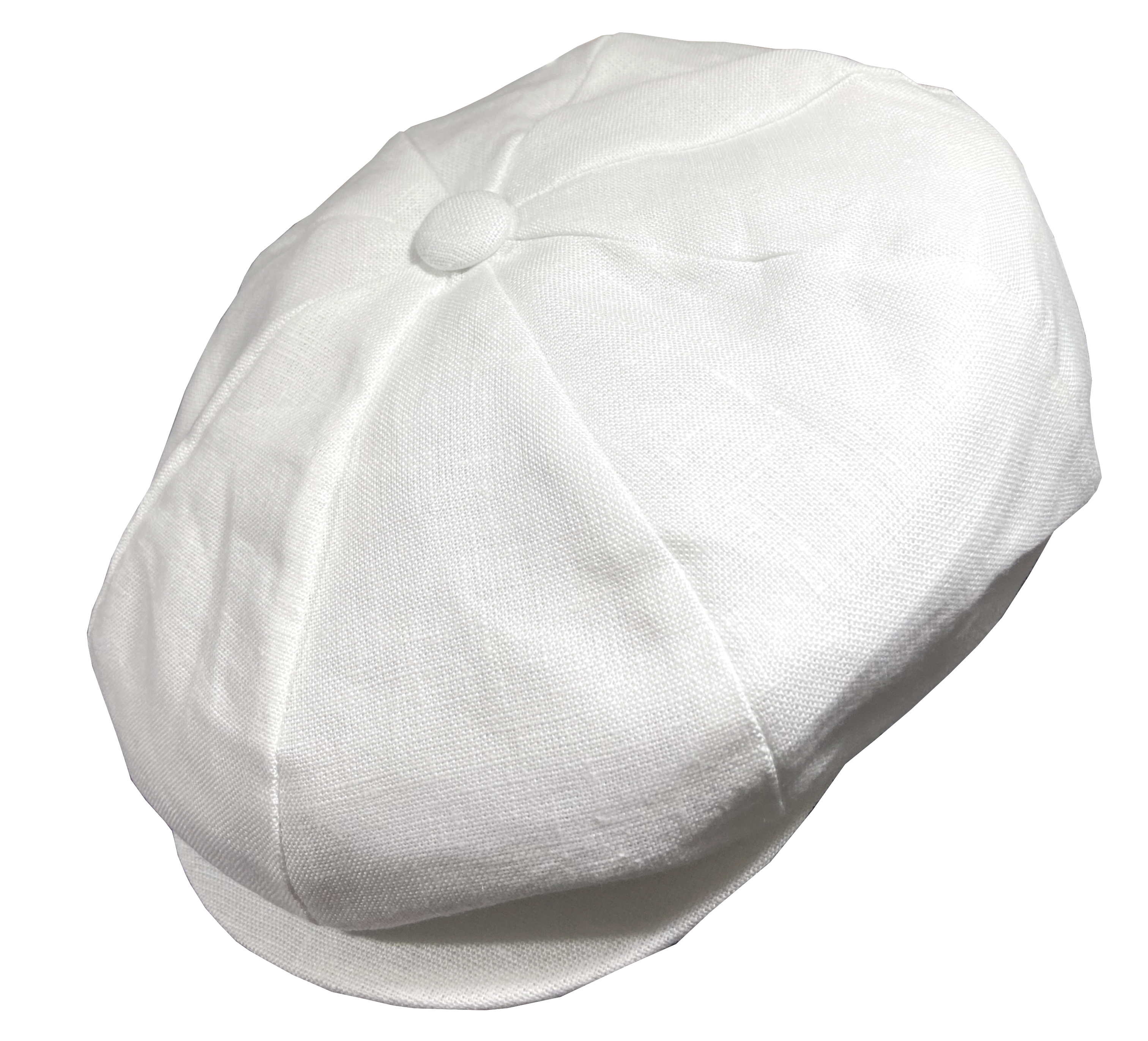 The Linen Big Apple Cap