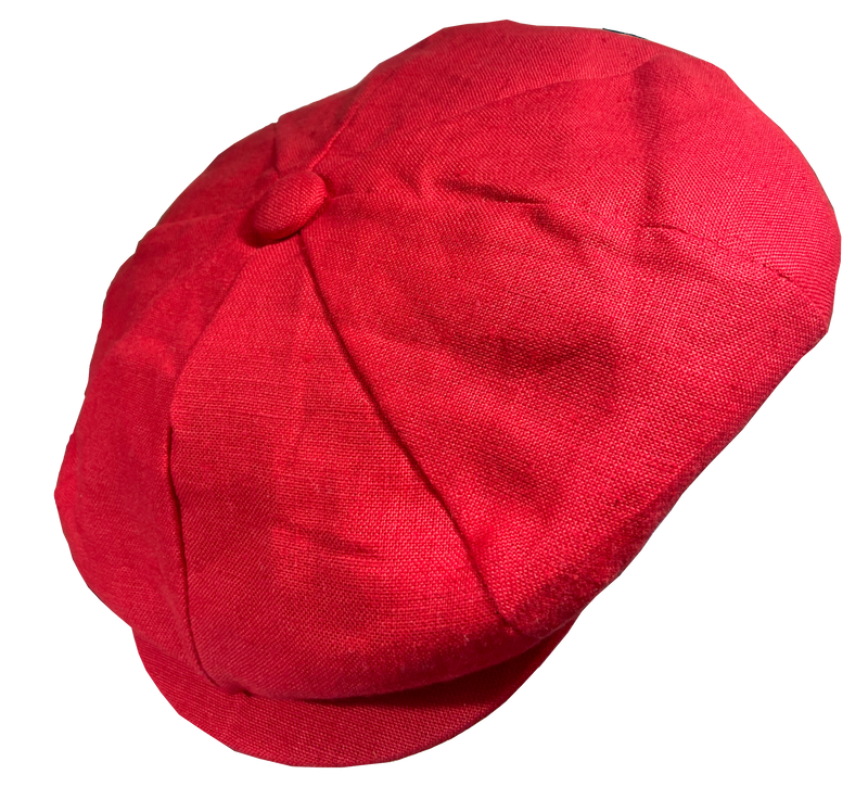 The Linen Big Apple Cap - Mike The Hatter