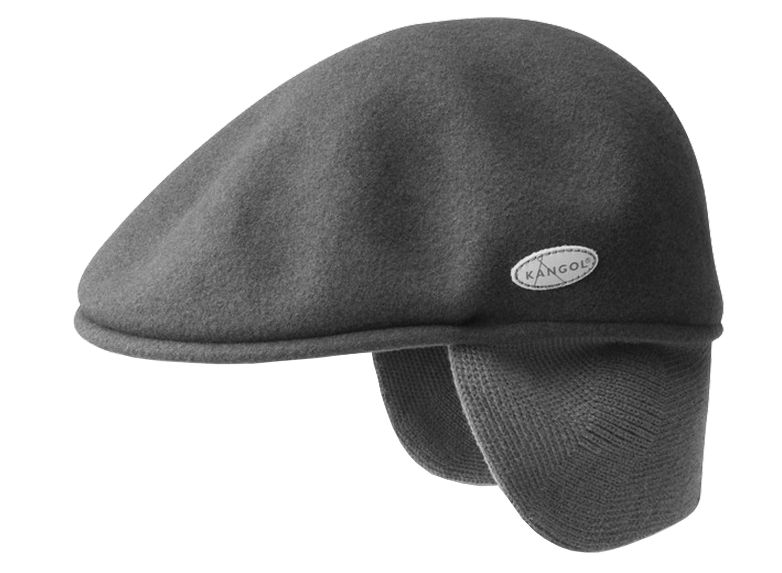 KANGOL WOOL 504 EARFLAP BLACK