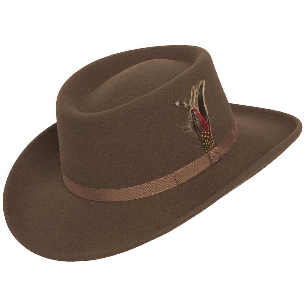 LITE FELT GAMBLER PECAN