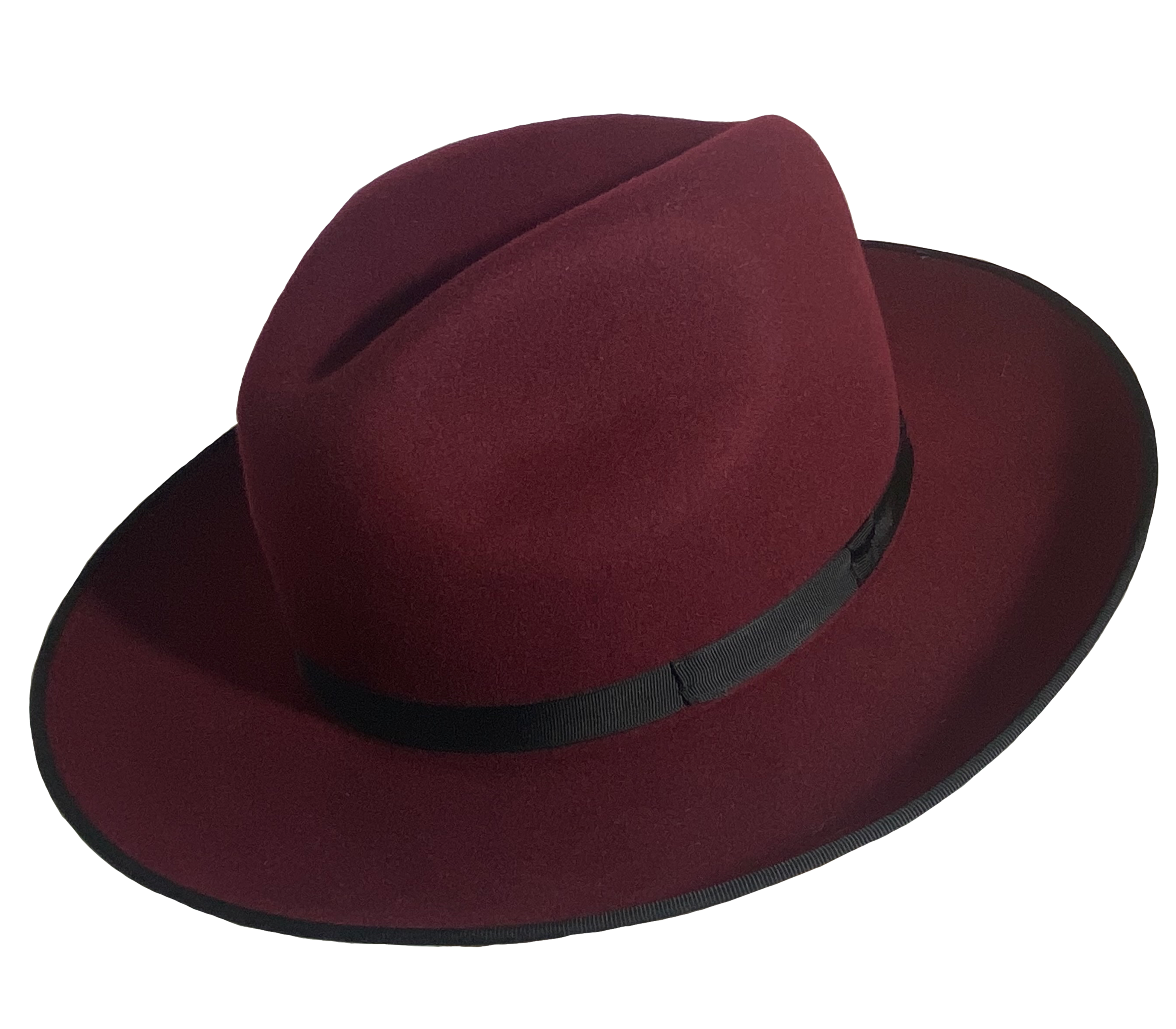 FSIDEA ハットFedora Hat Mens Paperbraid Fedora with Leather Band and Matching Chin