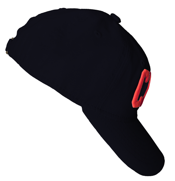 The CLE Baseball Cap - Navy/Red