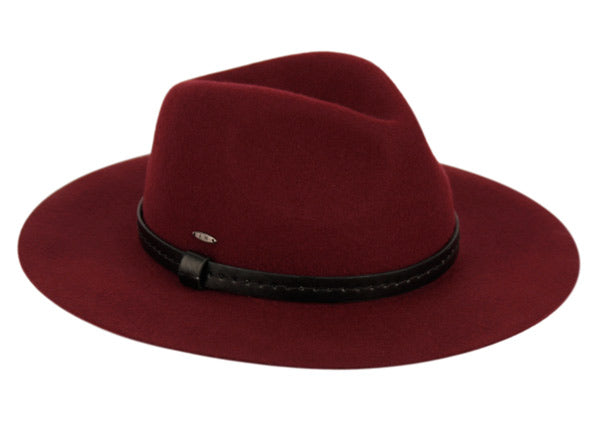 Wide Brim Felt Fedora Mike The Hatter