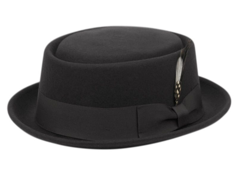 The Wool Felt PorkPie Hat Mike The Hatter - Main Image