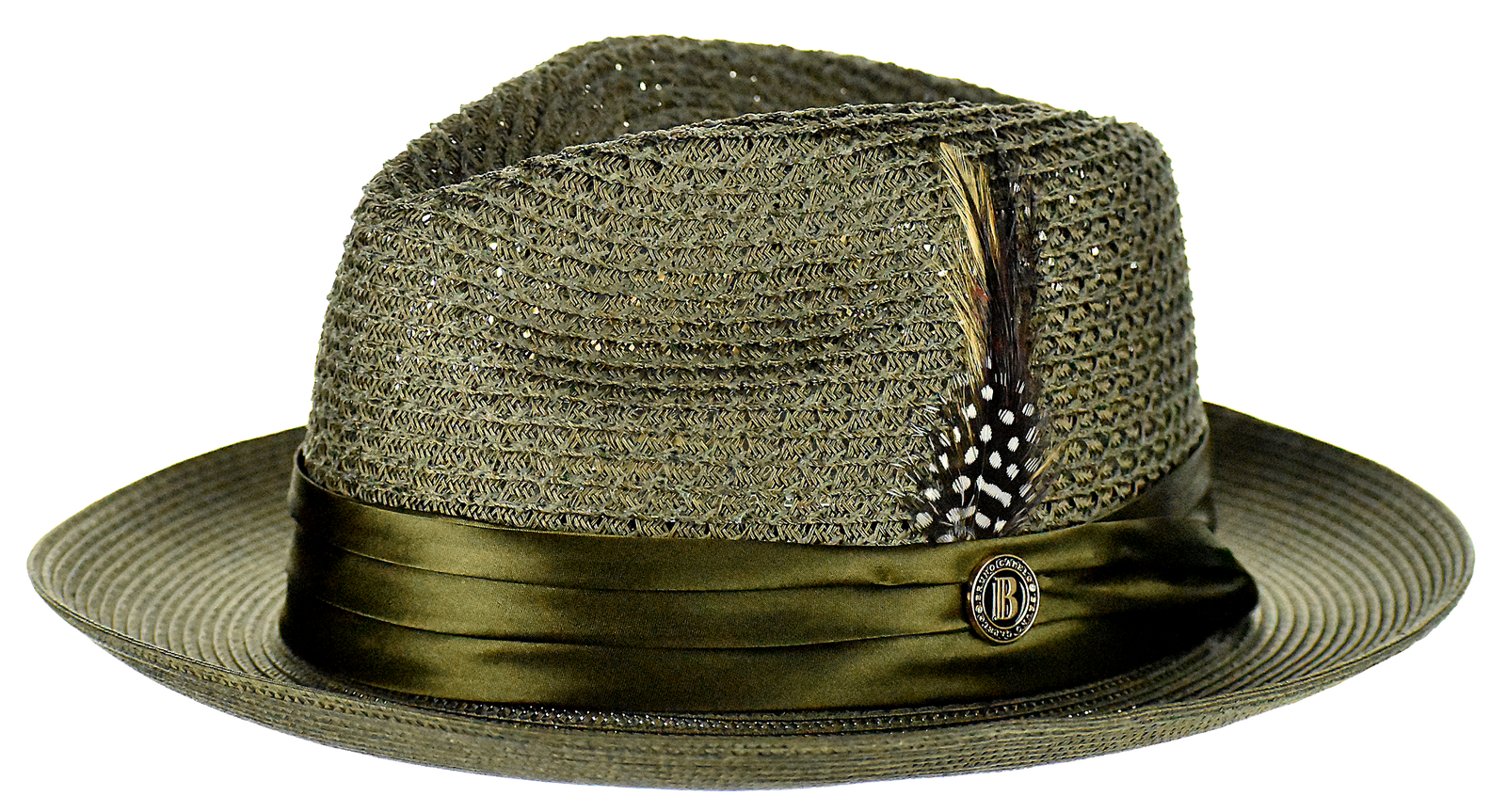 Sombreros Fedora a rayas Vintage con ala ancha personalizables Color sólido Jazz Sombreros Fedora a rayas Vintage con ala ancha personalizables Color sólido Jazz