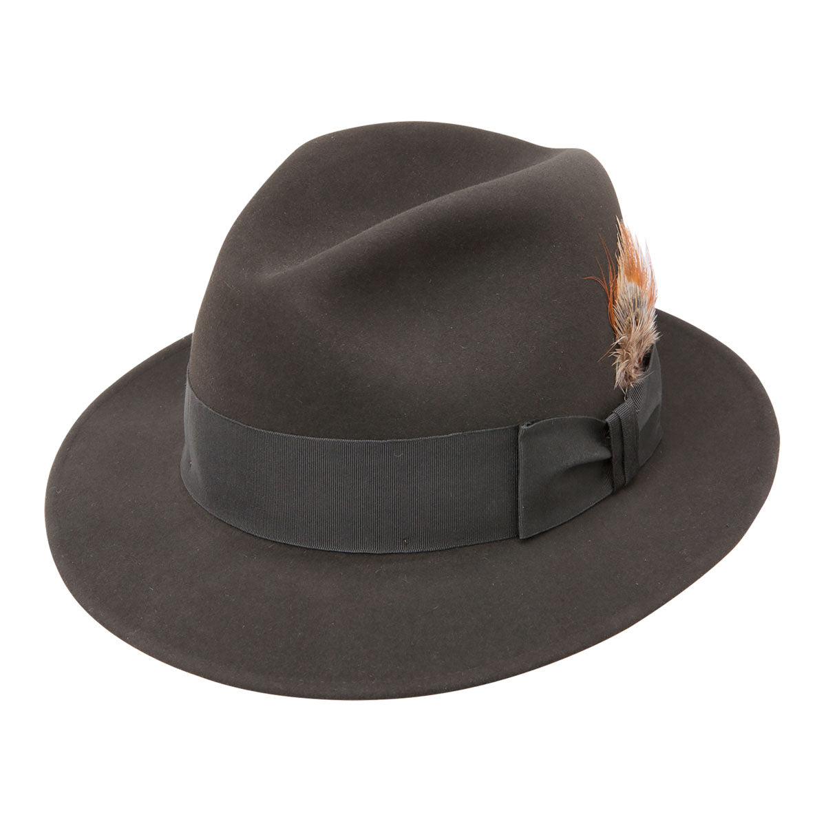 Fur Felt Fedora Hat Stetson Saxon Stetson Saxon Dress Hat