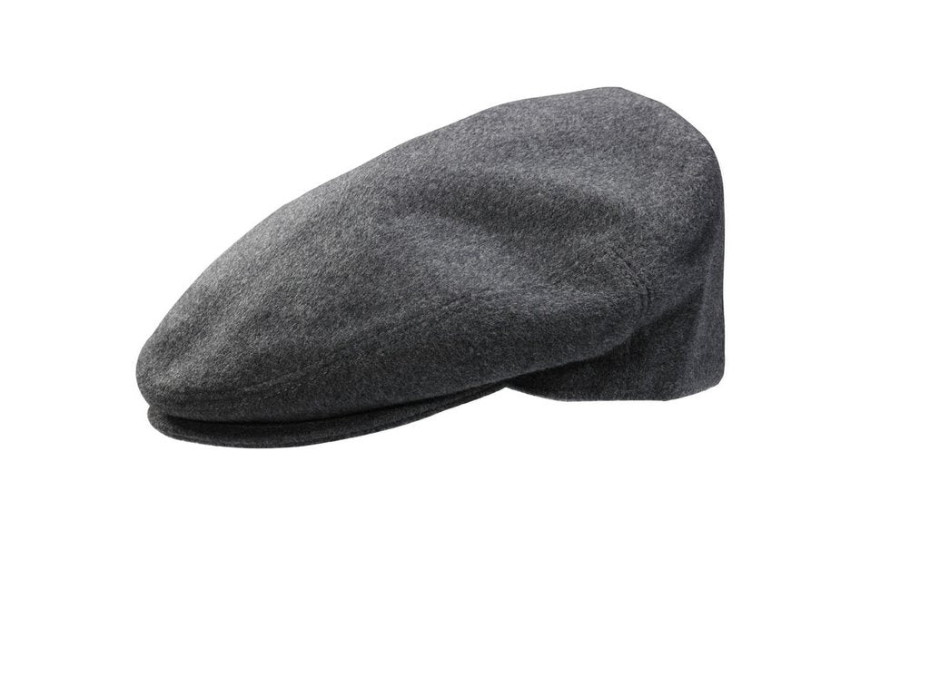 STEFENO JOSE CASHMERE IVY CAP CHARCOAL