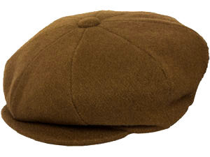 The Wool Melton 8/4 Newsboy Cap Mike The Hatter - Main Image